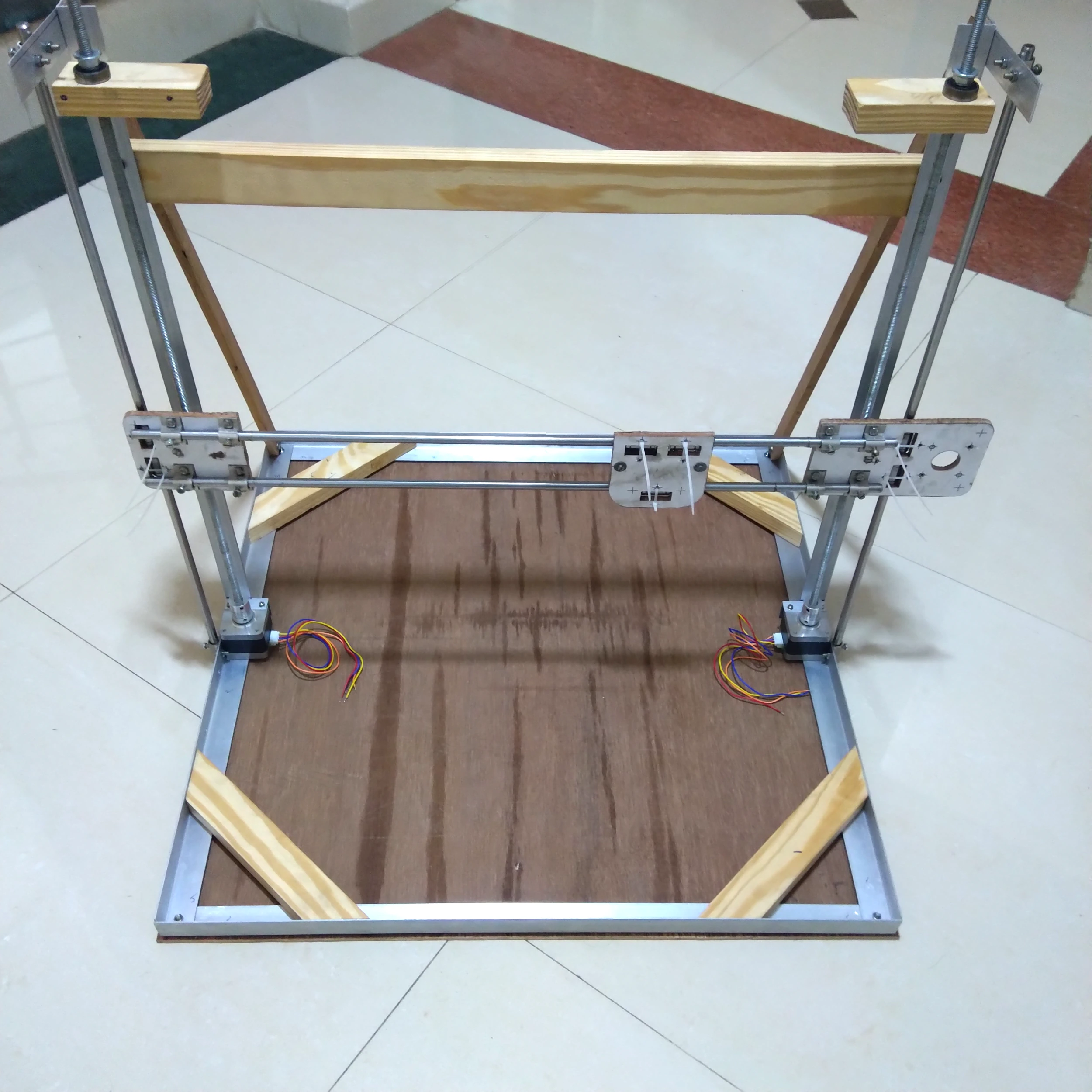 Frame with X and Z axis assemblies