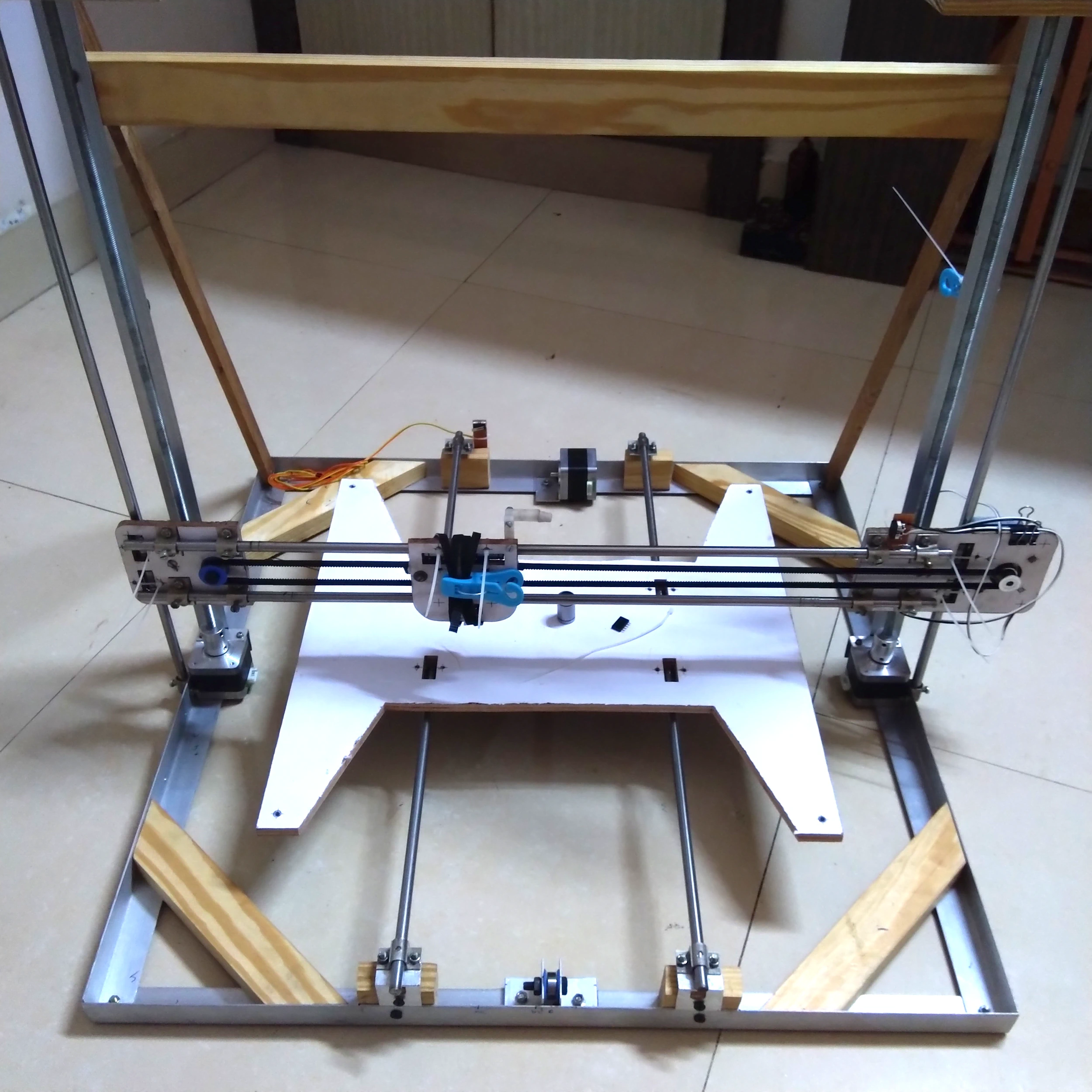 Frame with all axis assemblies
