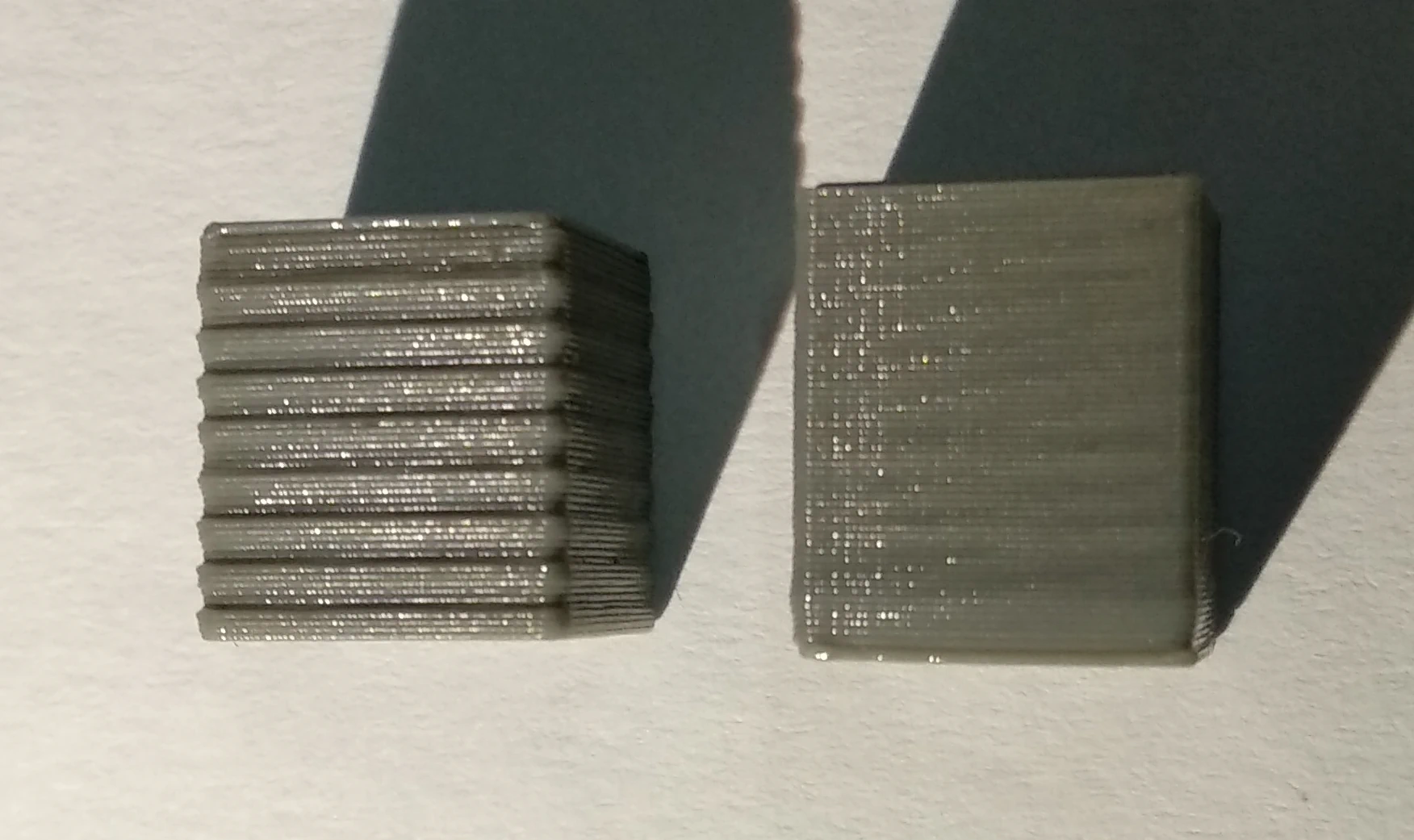 Print with and without waves on Z axis